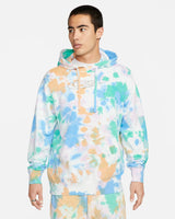 Forro polar Nike Sportswear Club Sudadera con capucha Ice-Dye para hombre