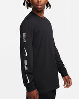 Nike ropa deportiva Camiseta de manga larga para hombre