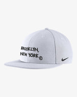 Brooklyn Nets City Edition Gorra con cierre con broche a presión de la NBA Nike