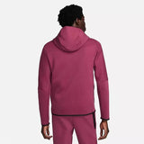 Sudadera con capucha Nike Tech lana Windrunner palo de rosa ciruela púrpura rojo