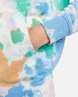 Forro polar Nike Sportswear Club Sudadera con capucha Ice-Dye para hombre