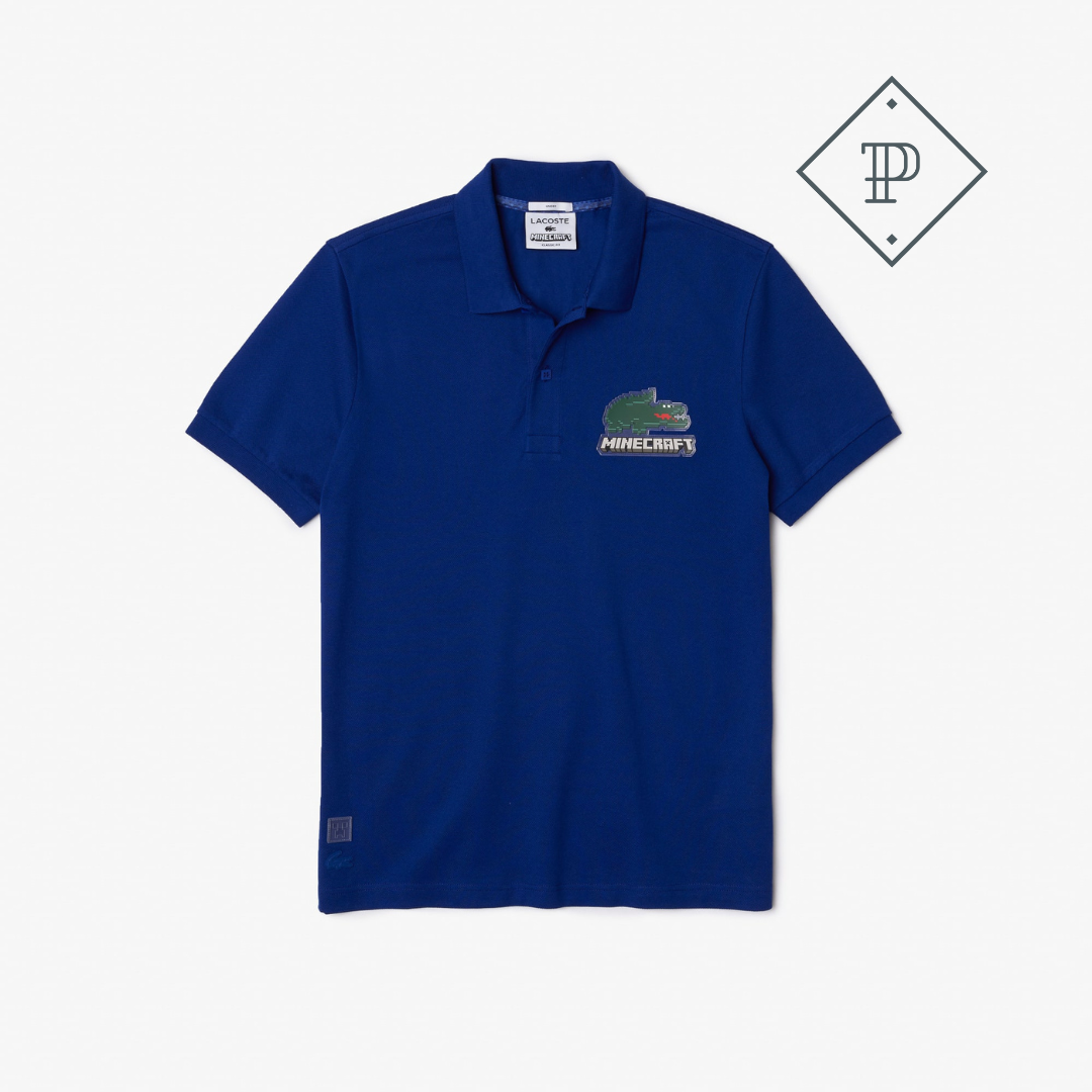 Polo unisex Lacoste x Minecraft Classic Fit